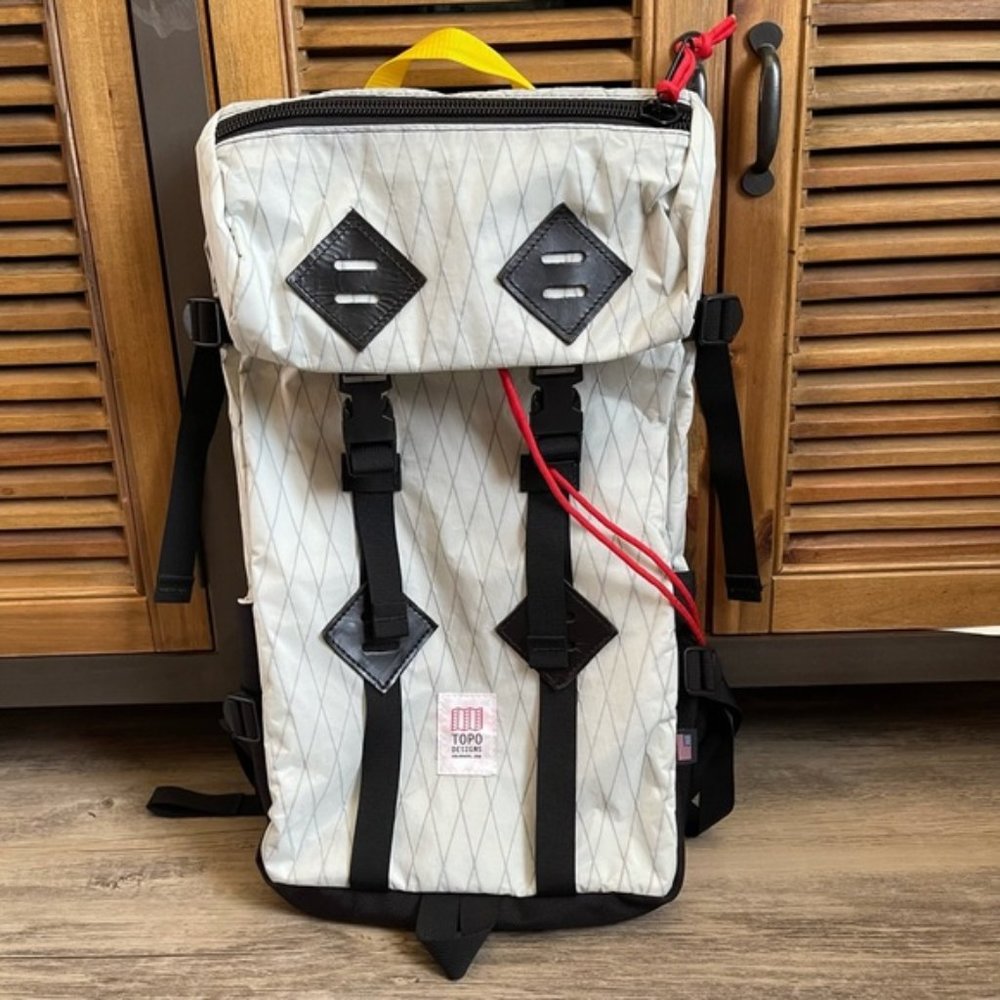 Topo Designs Klettersack 22L Backpack | X-Pac/Ballistic White
